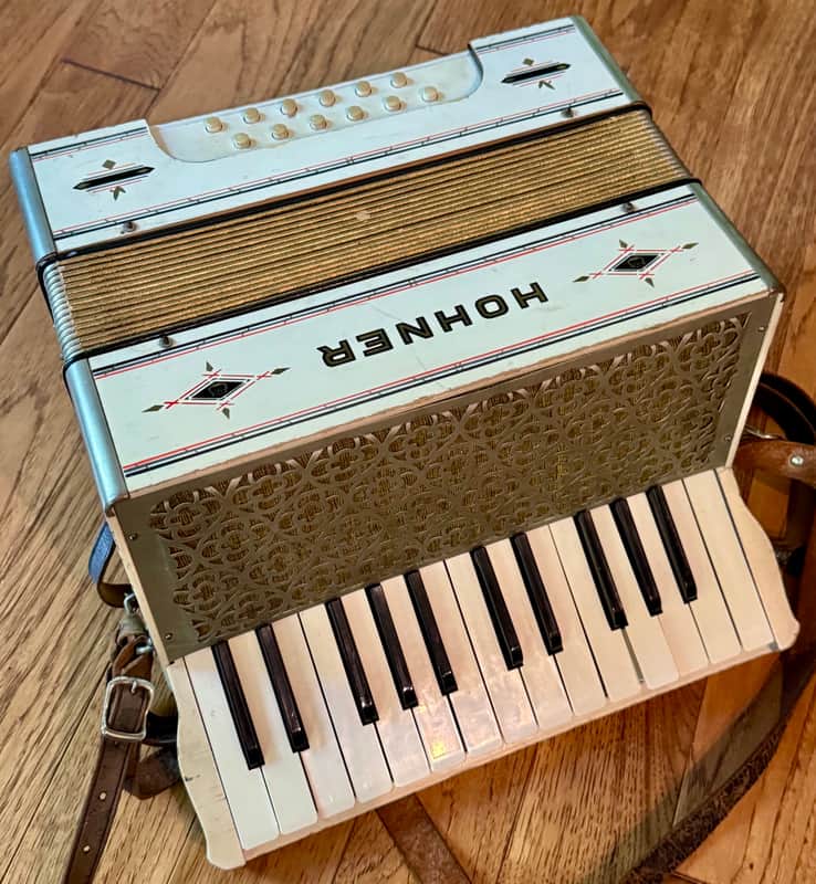 Hohner German Student Accordion Vintage Early 20th Century AS-IS Project image 1