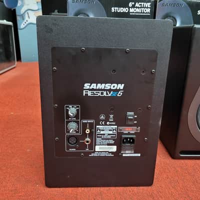 Samson Resolv SE6 2-Way Active 6" Sudio Reference Monitor (Pair) 2010s - Black image 6