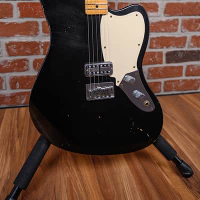 Fender Custom Shop Limited Edition La Cabronita Gato Gordo Jazzmaster Relic Aged Black 2014 w/OHSC image 9