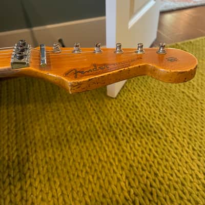 Fender Custom Shop '60 Reissue Stratocaster Relic 2010s White/Green image 15