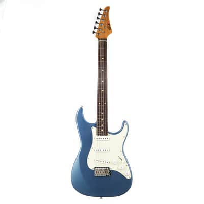 EART YMX-SG3,Roasted Book-match Mahogany Solid Body,22 Stainless Steel Frets,6-Point Synchronized Tremolo image 1