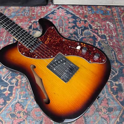 Levinson Delta Thinline Telecaster Style Ash w/VSC Active EQ - 1990's image 8