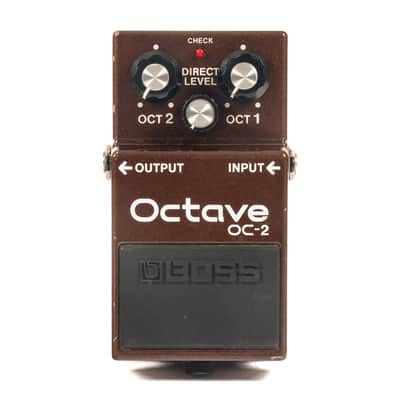 Boss - 1990s OC-2 Octave Pedal - Silver Label w/Box USED image 1