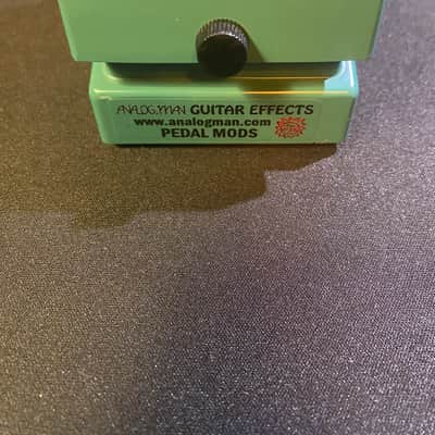 Analogman Boss TR-2 Tremolo with Super Mod Internal Volume Trim 2010s - Green image 5