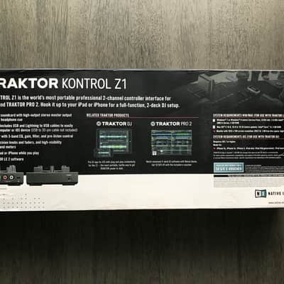 Native Instruments Traktor Kontrol Z1 – Complete w/ Box & Accessories image 2