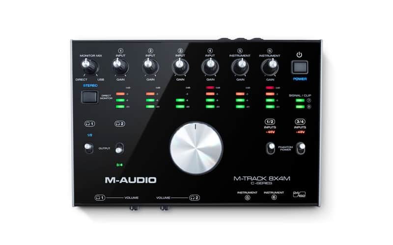 M-Audio M-Track 8x4M USB Audio / MIDI Interface image 2
