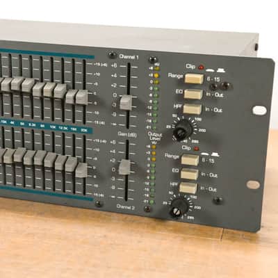 Ashly GQX-3102 2-Channel 31-Band Graphic Equalizer CG01273 image 2