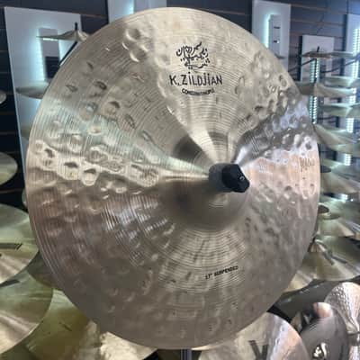 ZILDJIAN K1023 17" K CONSTANTINOPLE SUSPENDED 1266g - FLOOR MODEL image 2