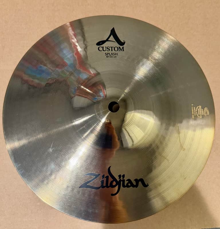 Zildjian A Custom 10 inch Splash Cymbal! Great Shape! Free Shipping! image 1