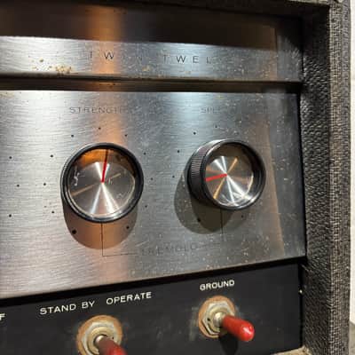 Silvertone Model 1484 Twin Twelve 60-Watt 2x12 Piggyback 1964 - Gray image 6