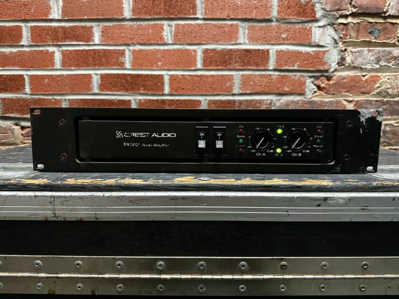 Crest Audio FA-2401 1200-Watt Power Amplifier 1990s - Black image 1