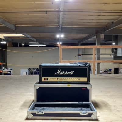 Marshall JCM 900 Model 4100 Hi Gain Dual Reverb 2-Channel 100-Watt Guitar Amp Head 1990 - 1999 - Black image 2