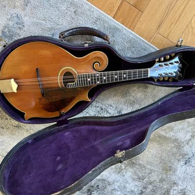 Gibson F4 mandolin 1913 - Natural Top image 15