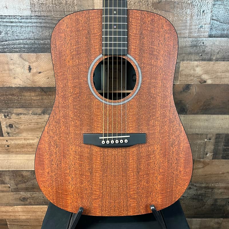 Martin D-X1E Mahogany Acoustic-electric Guitar, Figured Mahogany Pattern, Soft Case, Free Shipping, 697 image 1