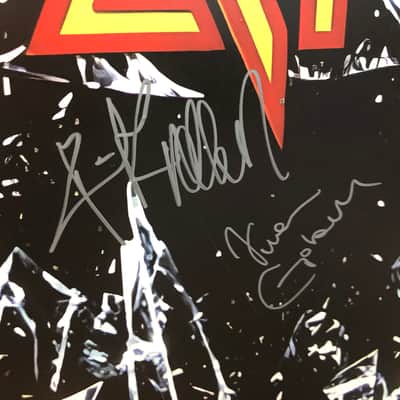 Rick Allen's Def Leppard 2016 Tour "Union Jack" Drum Kit. Yamaha, Hart, Custom. AUTOGRAPHED! Authenticated! image 7