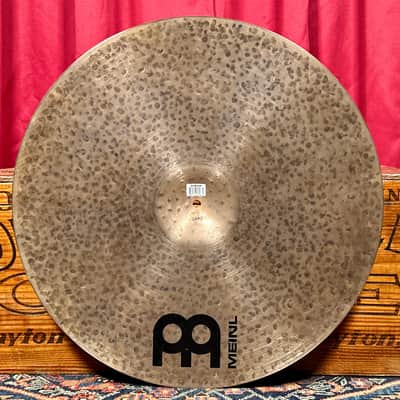 22" Meinl Byzance Dark Big Apple Dark Ride Cymbal 2312g *Video* image 5