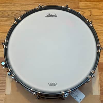 Ludwig Legacy Mahogany 14”x6.5” Limited Edition Snare Drum LLS564XXGN Black Cat Vintage Select Collection image 6