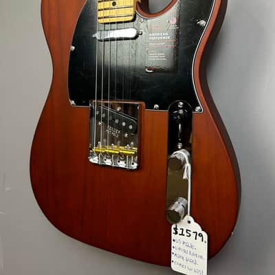 Fender Limited Edition American Performer Timber Telecaster 2024 - Mocha image 4
