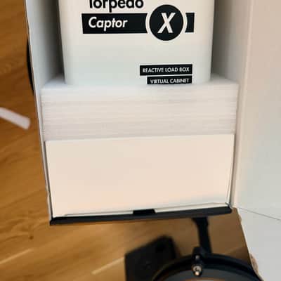 Two Notes Torpedo Captor X 8ohm Stereo Reactive Load Box / Attenuator 2020 - White image 3