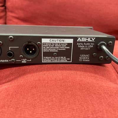 Ashly XR-1001 Stereo Two-Way / Mono 3-Way Active Crossover 1990's image 8