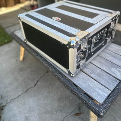 ProX ProX XS-WM2U2DR 2U Rack Case with 2U Storage Drawer, 12” Deep ATA Flight Case for Wireless Mics, Audio DJ & Network Rack Equipment image 1