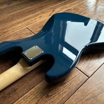 2020 Fender MIJ Hybrid II Jazz Bass with Maple Fretboard Indigo Japan image 14