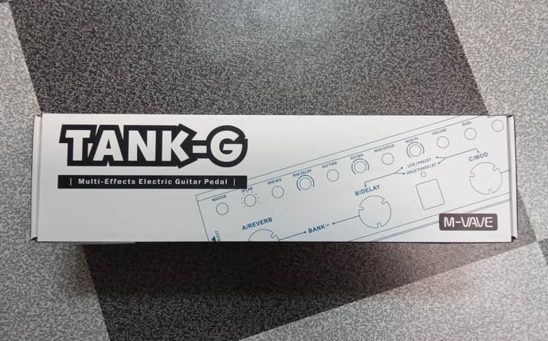 M Vave Tank G Rechargeable Multi Effects Pedal Firmware update and 3rd party speaker ir installed image 1
