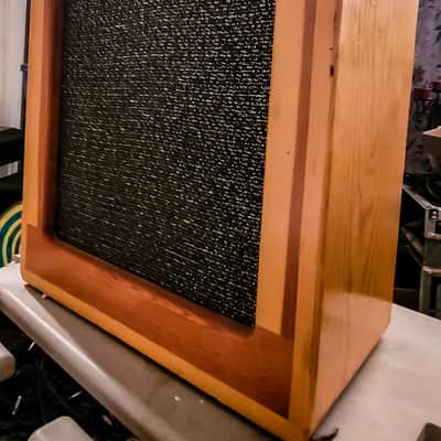 Alamo Challenger Guitar Amp Jensen 10" Tube  1964 Natural Wood image 20