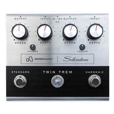 Silvertone Twin Trem Stereo Tremolo Pedal (SP1484TREM) image 2