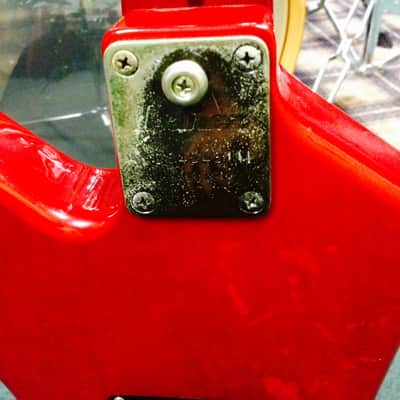 Ibanez X Series Destroyer II Star DT-250 1984 Red image 8