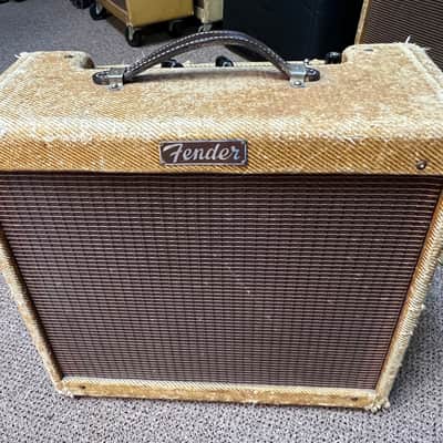 1957 Vintage Fender Tweed Princeton Combo Amp 5F2 image 1
