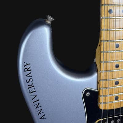 Fender 25th Anniversary Stratocaster 1979 Silver Metallic Vintage USA w/ OHSC image 8