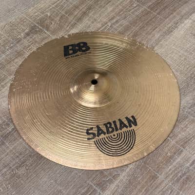 Sabian 14" B8 Hi-Hat Cymbals (Pair) 1990 - 2010 - Natural image 5