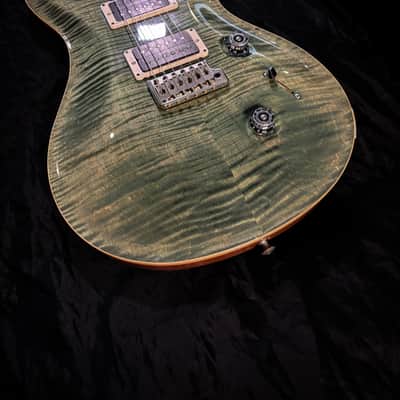 PRS Custom 24 2011 - Present - Tramp2016 PRS Custom 24 USA Core – Trampas Green – All Stock w/ Original Case image 3