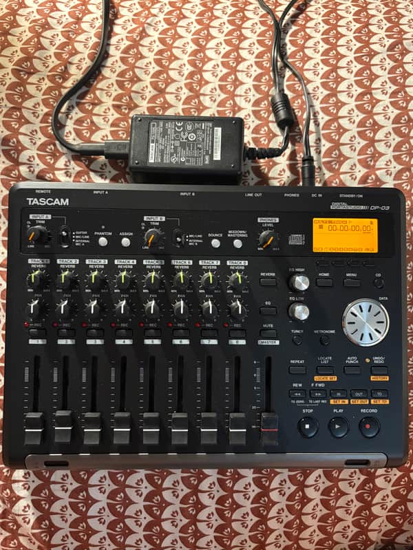TASCAM DP-03 8-track Digital Portastudio CD RECORDER EXCELLENT CONDITION W/ POWER SUPPLY image 1