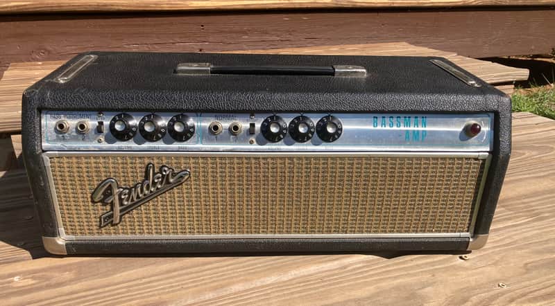 Fender Bassman 1968-1969 Silverface AB165 Amplifier image 1