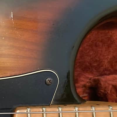 Fender Stratocaster with Maple Fretboard 1978 - 1981 - Sunburst image 18