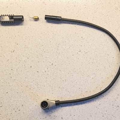 21 inch 4pin Right Angle XLR gooseneck Stage Mixer light - Flat black image 2