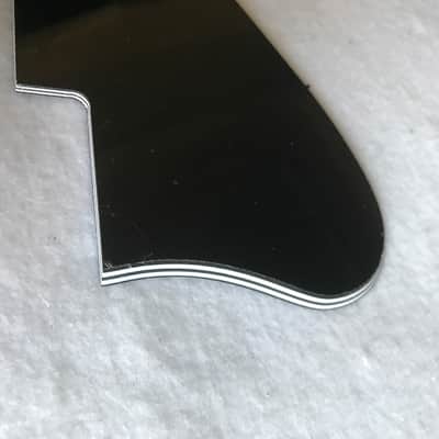 Fits Gibson ES-335 Guitar pickguard Scratch Plate Short , 5 Ply Black image 7