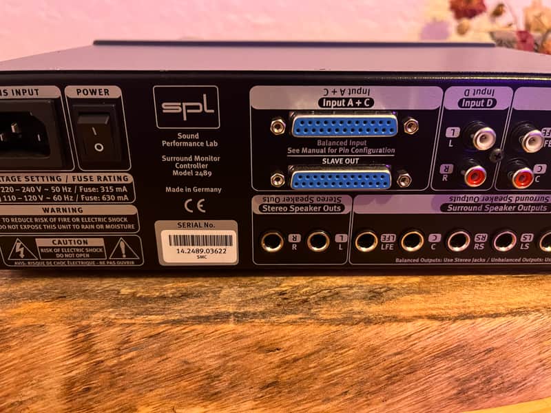 SPL 2489 SMC Surround Monitor Controller | Reverb