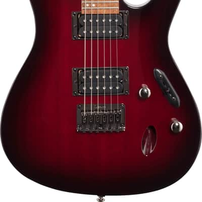 Ibanez S521 S Standard Series Electric Guitar, Blackberry Sunburst w/ Tuner, Bag, and Cloth image 1