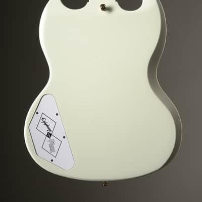 Epiphone "Inspired by Gibson Custom shop" 1963 Les Paul SG Custom w/ Maestro Vibrola - Arctic White incl. OHSC image 2