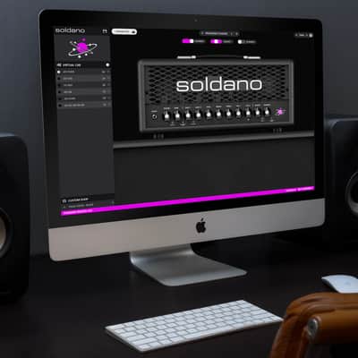 Soldano ASTRO Open Back Half Stack: 20 3-Channel 20-Watt Head & 1x12" Cab - Black image 7