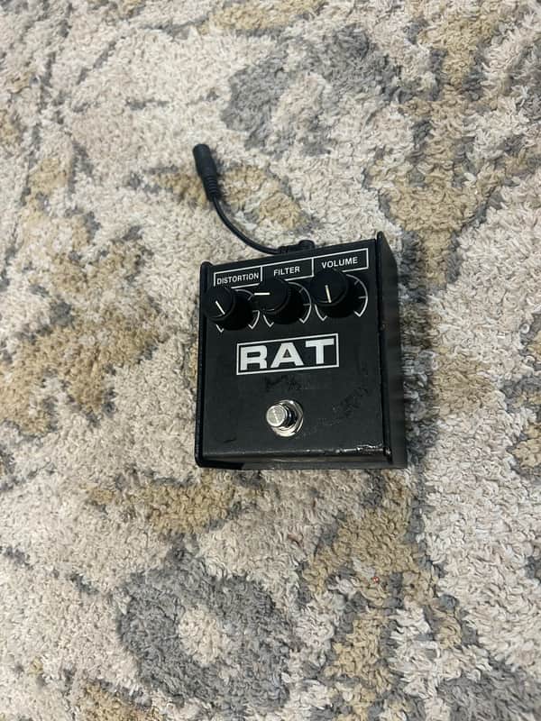 ProCo RAT 2 (Flat Box) 1990-2002 - Black image 1