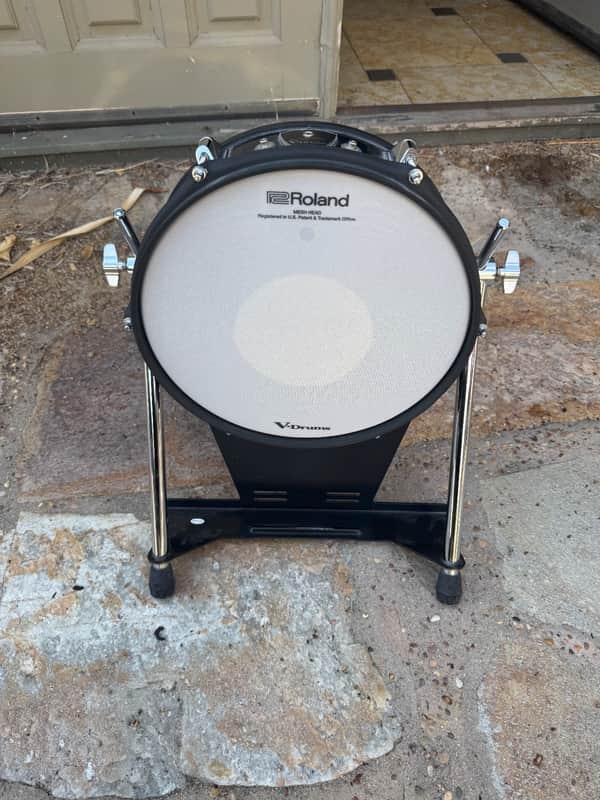 Roland KD-120 Kick Bass Drum Trigger Kd120 Black image 1
