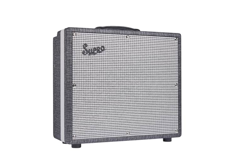 Supro 1696RT Black Magick Reverb 1x12" 25-watt Tube Combo2-ch, 2-band EQ, Spring Reverb, Tremolo, Free Shipping, Demo Video image 1