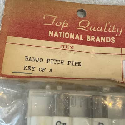 Banjo Pitch Pipe Key of A Vintage NOS image 3