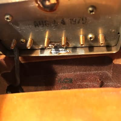 1979 Gibson Les Paul Custom Sunburst with chainsaw case image 24