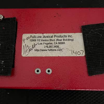 Fulltone ‘69 Fuzz Pedal V1 2000 - Red image 4
