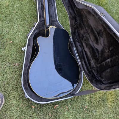 Yamaha APX700II-BL 12-String Thinline Cutaway with Electronics - Black - New $159 Case image 8